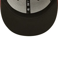 Men's New Era Black Albuquerque Isotopes Home Logo Authentic Collection 59FIFTY Fitted Hat