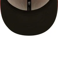 Men's New Era Red Albuquerque Isotopes Alternate Logo Authentic Collection 59FIFTY Fitted Hat