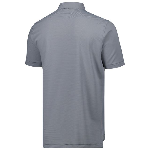 Polo en jersey rayé Performance Jubilee State Braves Peter Millar gris pour homme