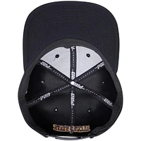 Casquette Snapback Pro Standard noire pour homme avec logo Arch Over des Alcorn State Braves