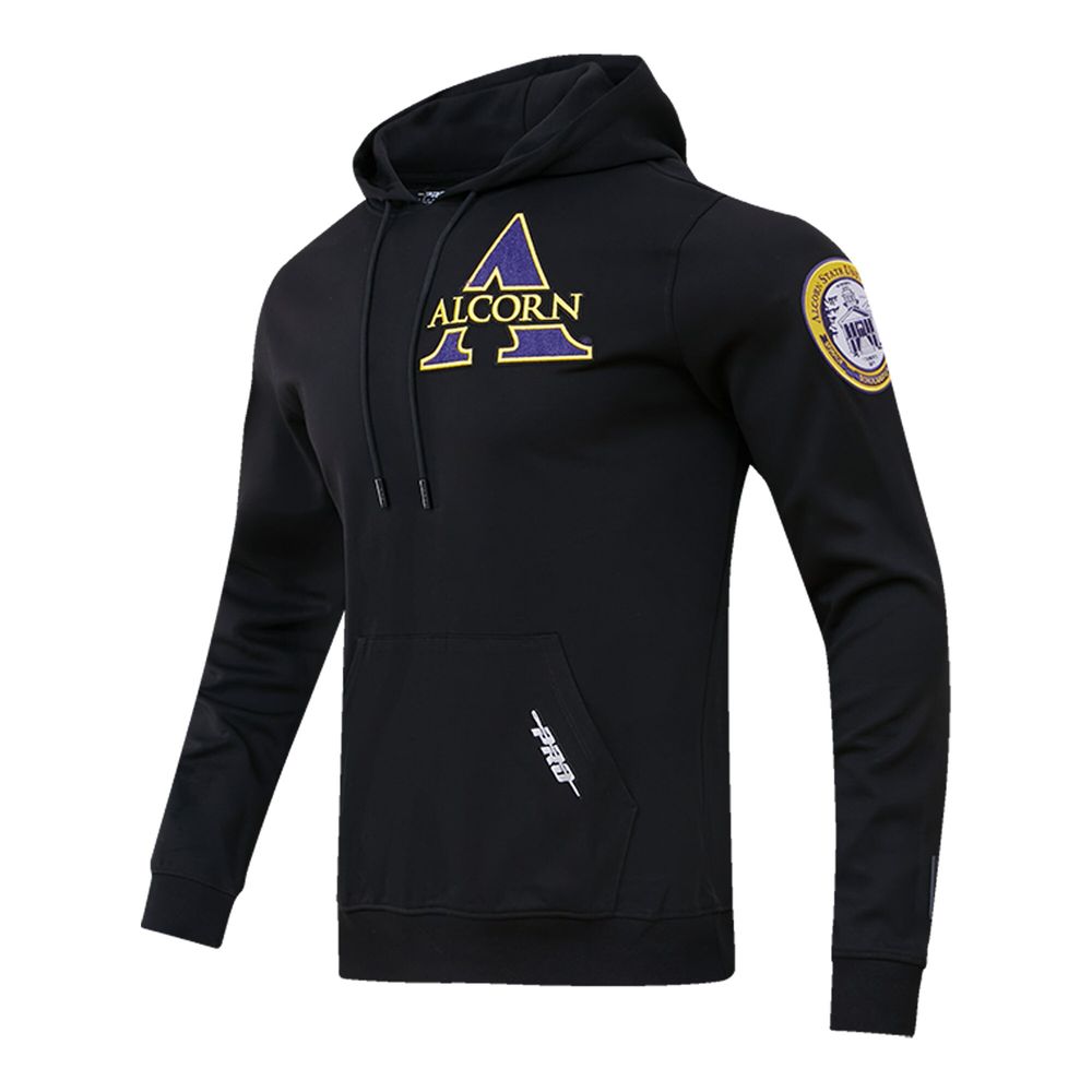 Men's Pro Standard Black Alcorn State Braves University Classic Pullover Hoodie