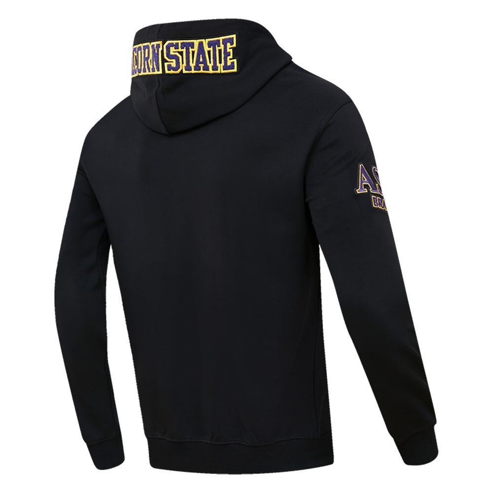 Men's Pro Standard Black Alcorn State Braves University Classic Pullover Hoodie