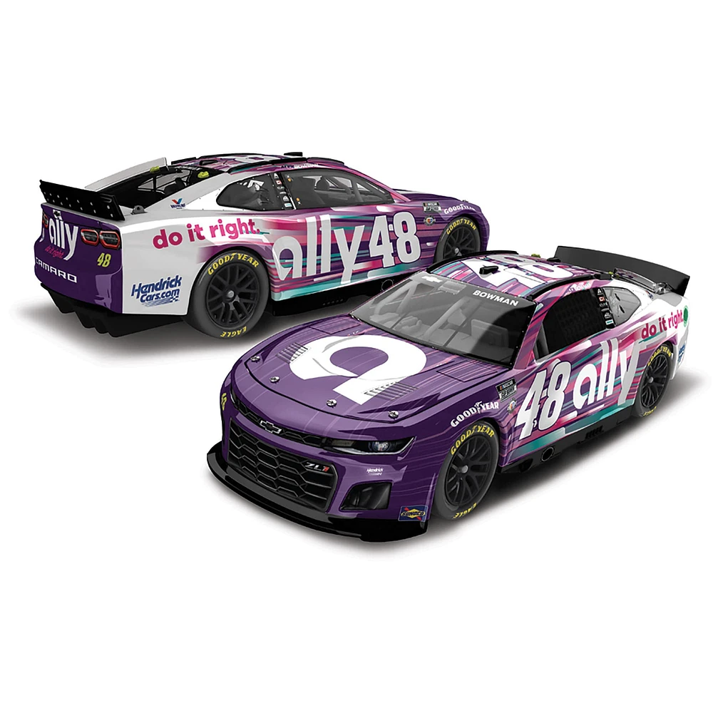 Action Racing Alex Bowman 2023 #48 allié 1:64 peinture régulière moulée sous pression Chevrolet Camaro