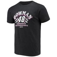 Men's Heathered Charcoal Alex Bowman Vintage T-Shirt