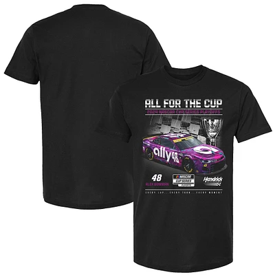 Men's Hendrick Motorsports Team Collection Black Alex Bowman 2024 NASCAR Cup Series Playoffs Ally T-Shirt