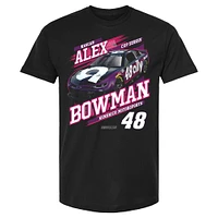Men's Hendrick Motorsports Team Collection Black Alex Bowman Ally Car T-Shirt