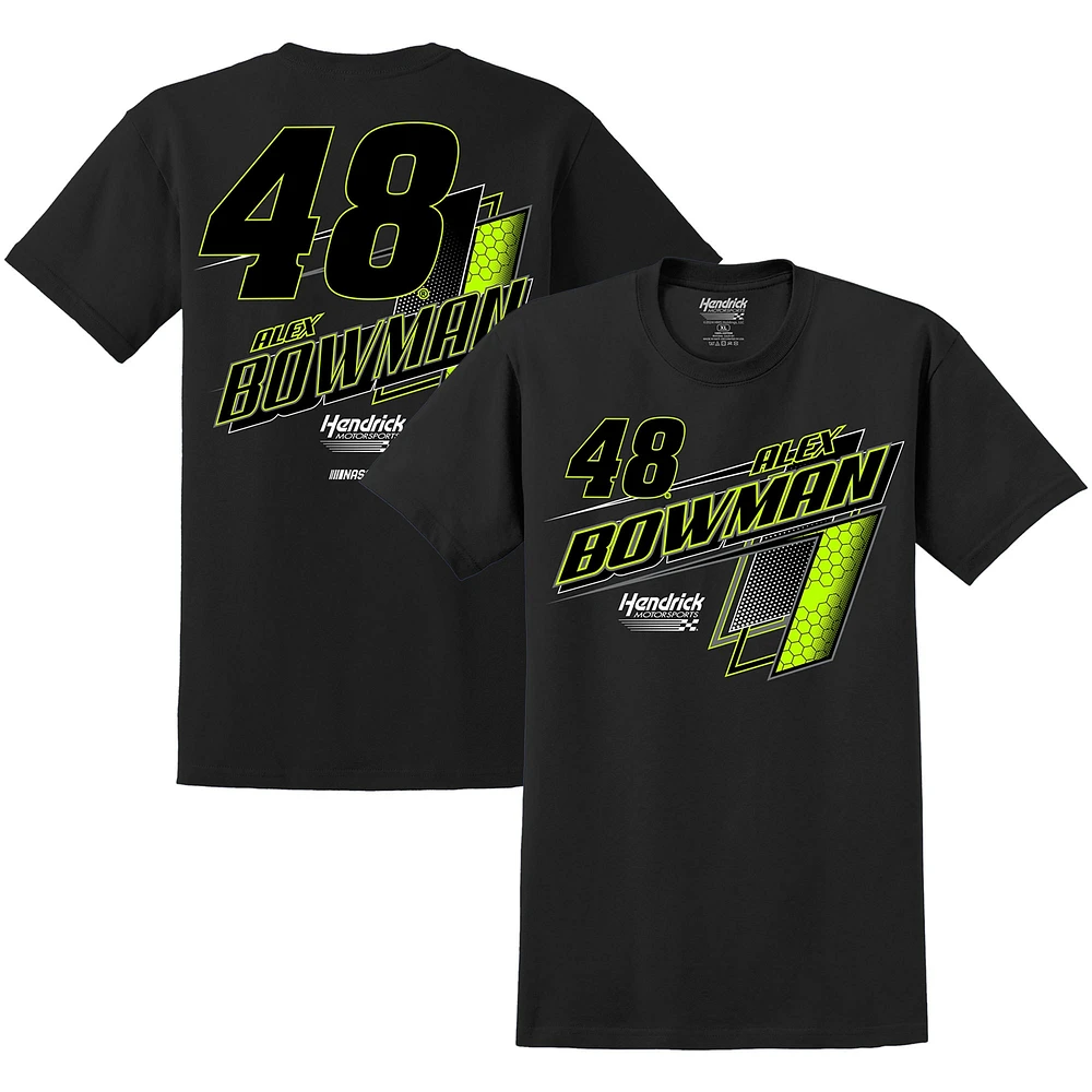 Men's Hendrick Motorsports Team Collection  Black Alex Bowman Lifestyle T-Shirt