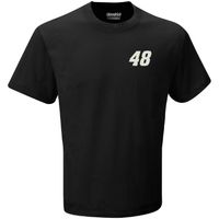 Men's Hendrick Motorsports Team Collection Black Alex Bowman Tonal Flag T-Shirt