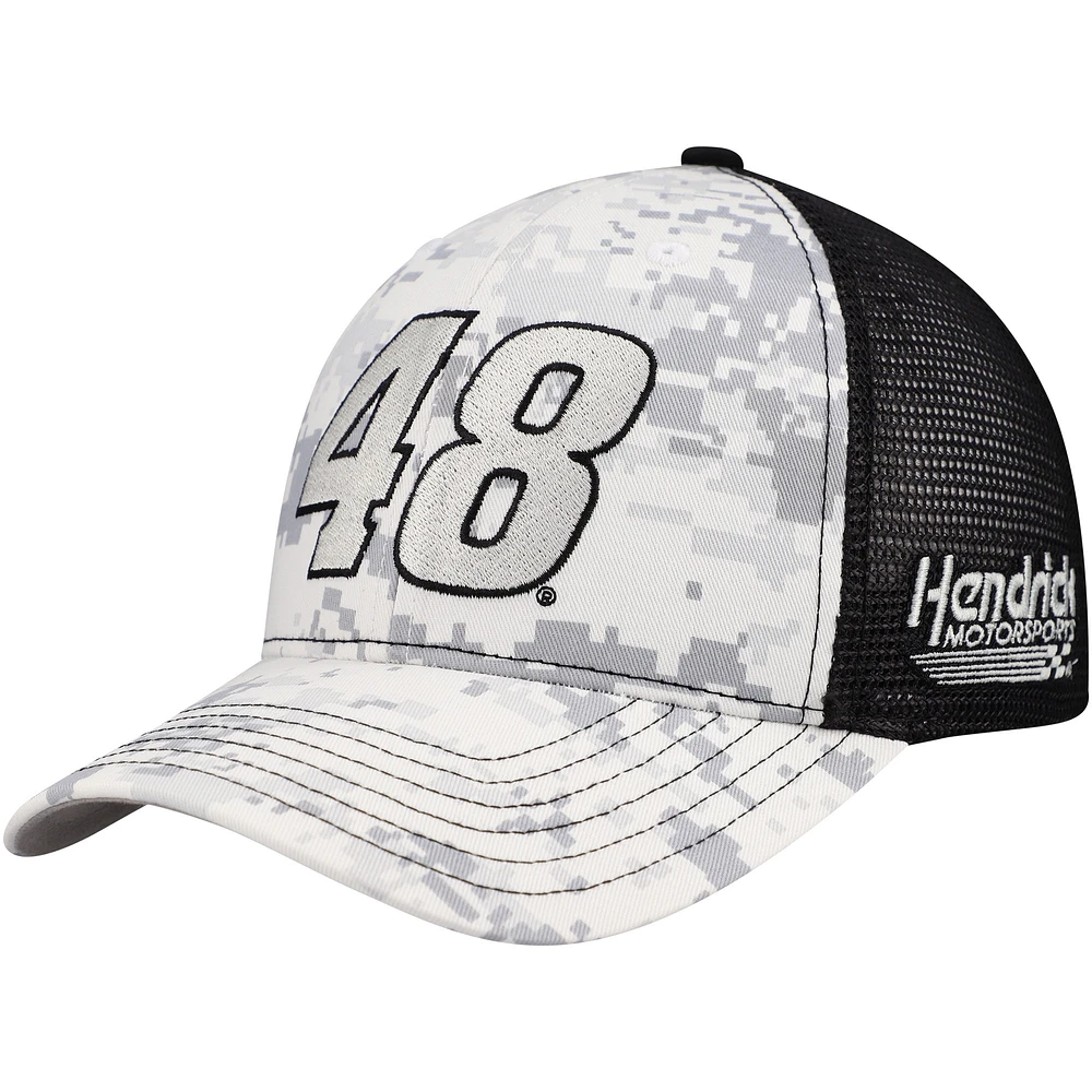 Men's Hendrick Motorsports Team Collection Digital Camo Alex Bowman Adjustable Hat