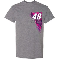 Men's Hendrick Motorsports Team Collection  Heather Charcoal Alex Bowman Ally T-Shirt