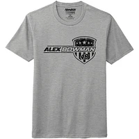 T-shirt patriotique Alex Bowman gris chiné pour homme de la collection Hendrick Motorsports Team