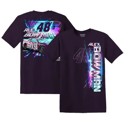 Alex Bowman Hendrick Motorsports Team Collection Ally Car T-Shirt - Purple