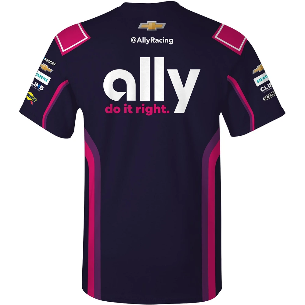 Men's Hendrick Motorsports Team Collection  Purple Alex Bowman Ally Uniform T-Shirt