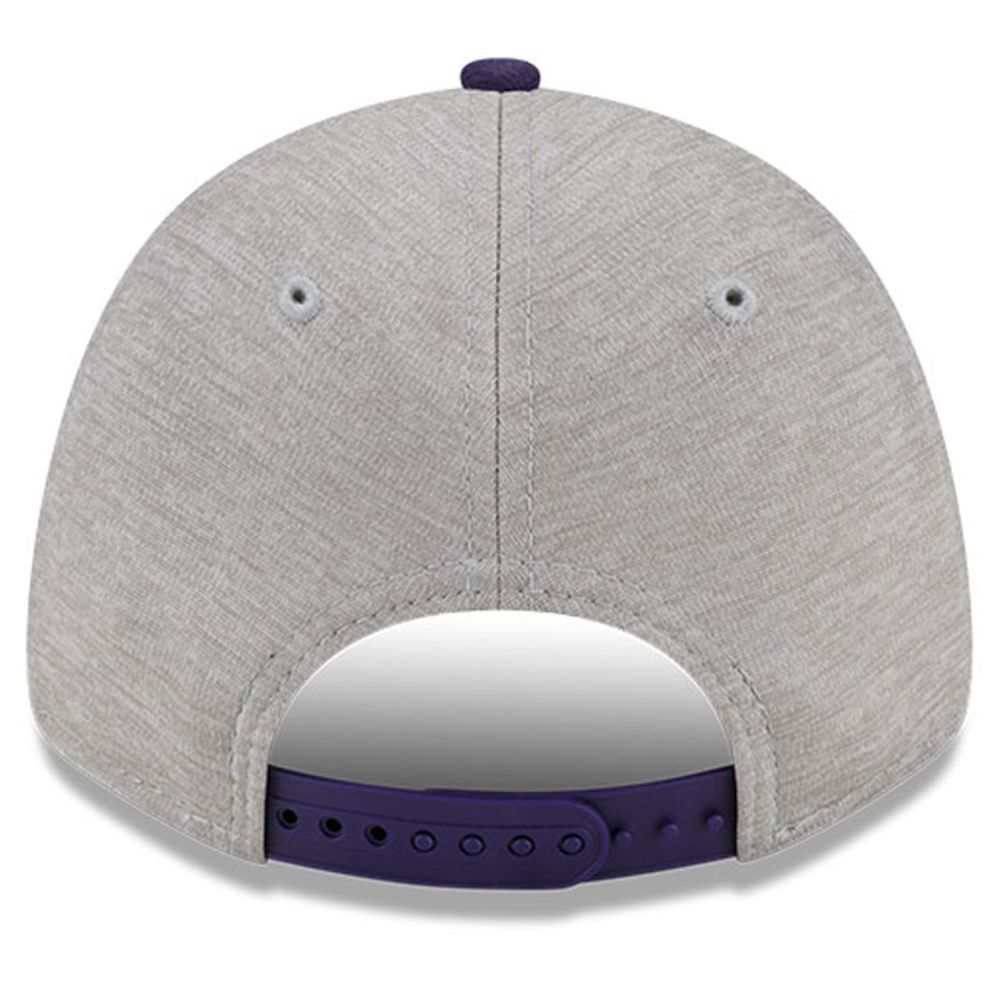 Men's New Era Gray Alex Bowman Name Splash 9FORTY Snapback Adjustable Hat