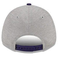 Men's New Era Gray Alex Bowman Name Splash 9FORTY Snapback Adjustable Hat