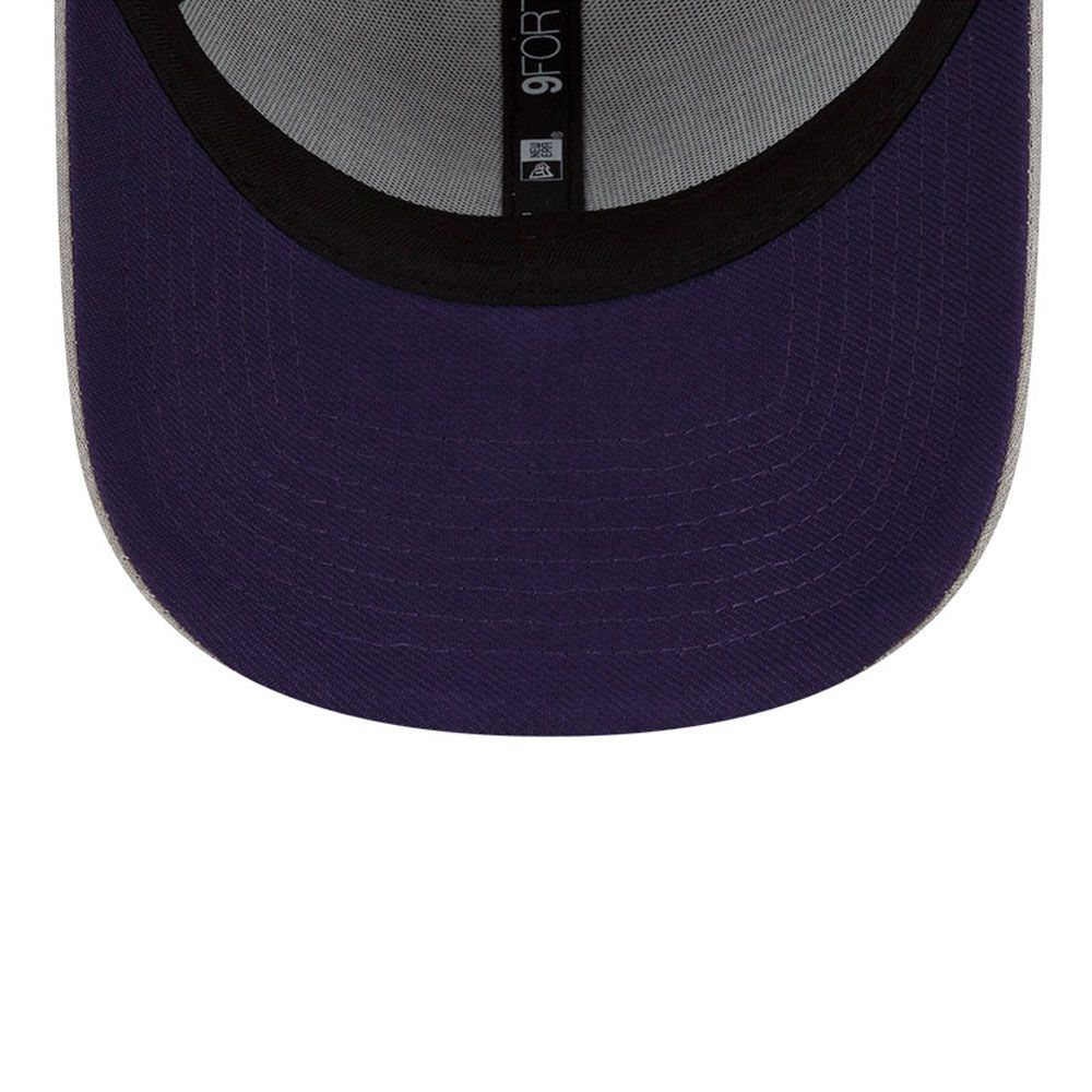 Men's New Era Gray Alex Bowman Name Splash 9FORTY Snapback Adjustable Hat