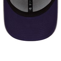 Men's New Era Gray Alex Bowman Name Splash 9FORTY Snapback Adjustable Hat
