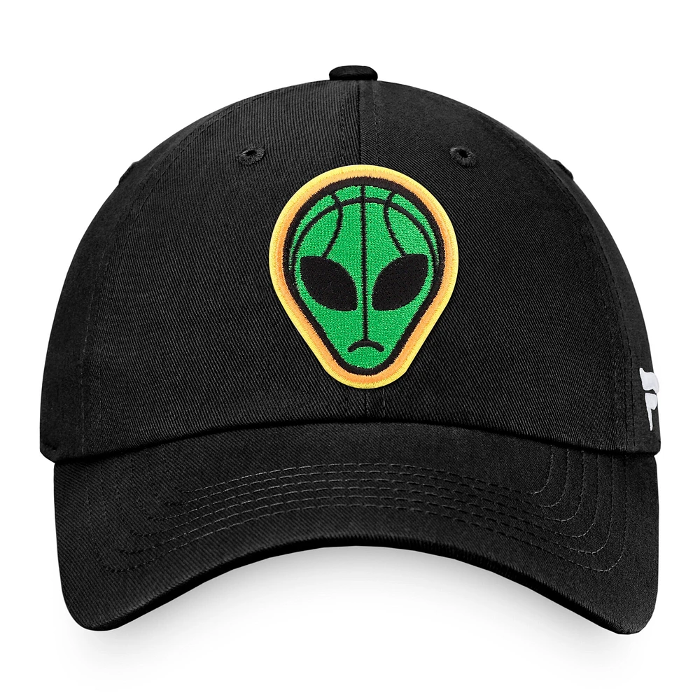 Casquette réglable Fanatics Black Aliens Core pour hommes