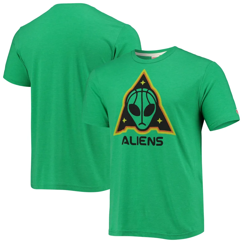 T-shirt Tri-Blend Homme Hommage Vert Logo Aliens