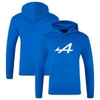 Sweat à capuche unisexe bleu Alpine Core