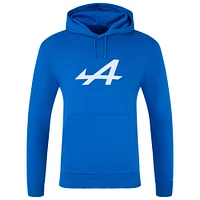 Sweat à capuche unisexe bleu Alpine Core