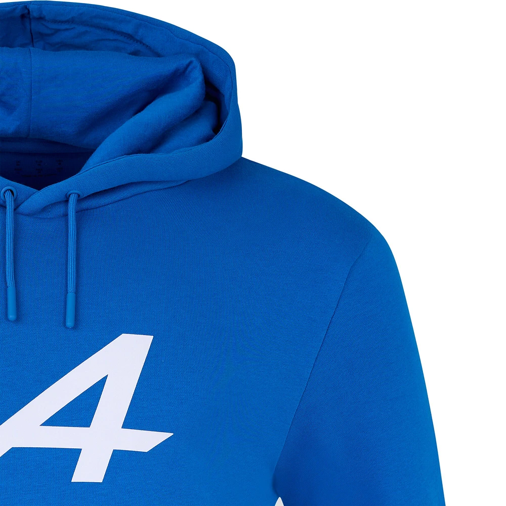 Sweat à capuche unisexe bleu Alpine Core