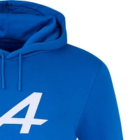 Sweat à capuche unisexe bleu Alpine Core
