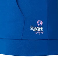 Sweat à capuche unisexe entièrement zippé Castore Blue Alpine 2025 Team Wear