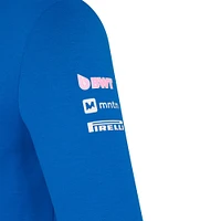 Sweat à capuche unisexe entièrement zippé Castore Blue Alpine 2025 Team Wear