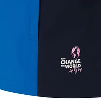 Veste unisexe Castore Blue Alpine 2025 Team Wear entièrement zippée et résistante à l'eau