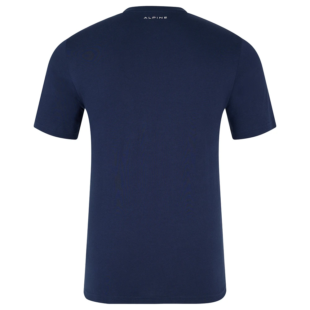 Unisex Navy Alpine  Core Regular T-Shirt
