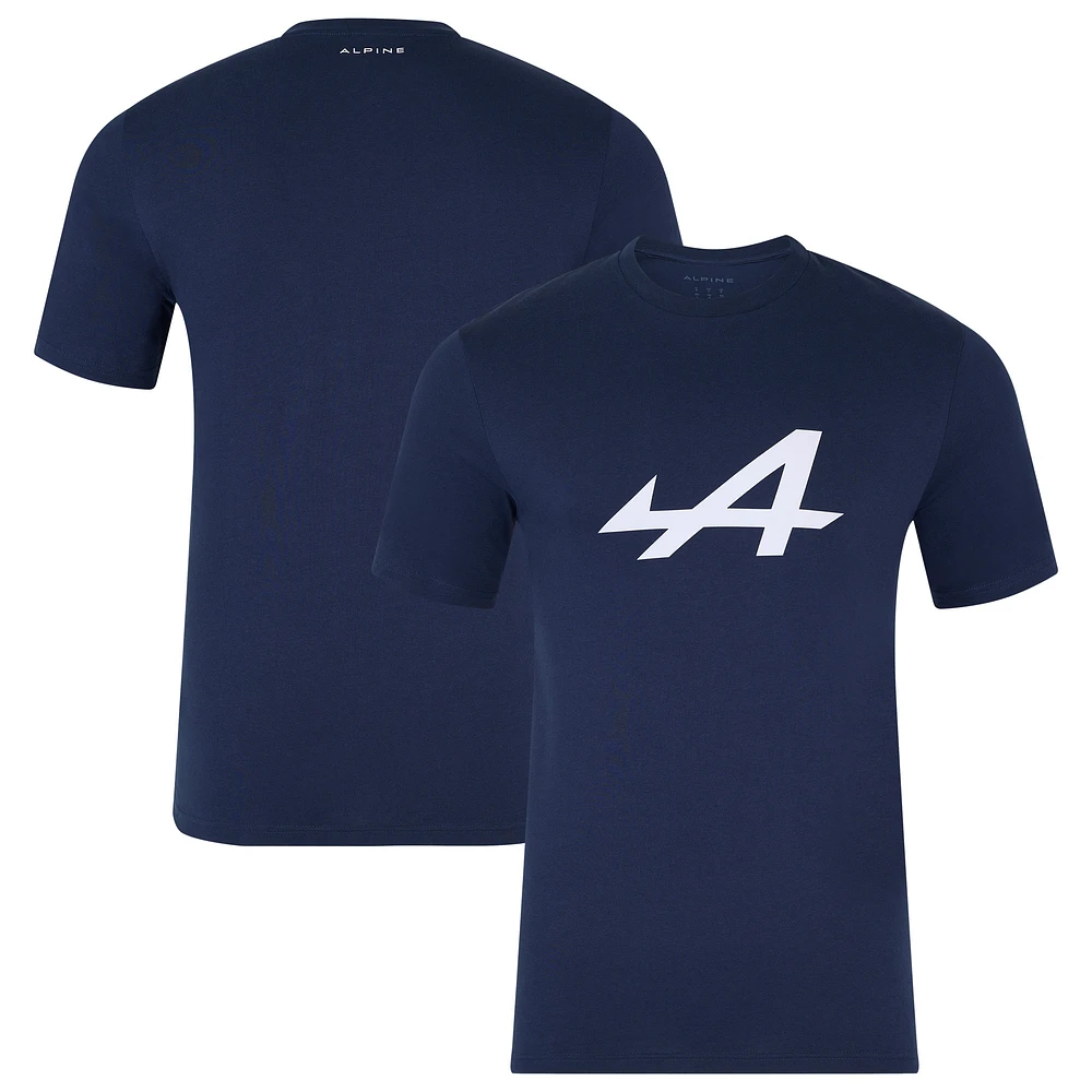 Unisex Navy Alpine Core Regular T-Shirt