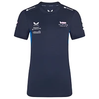 Women's Castore Navy Alpine 2025 Team Wear Set Up T-Shirt