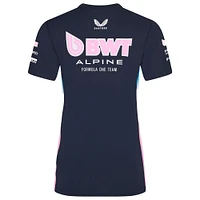Women's Castore Navy Alpine 2025 Team Wear Set Up T-Shirt