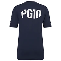 T-shirt pilote bleu marine Castore Pierre Gasly Team Wear Alpine 2025 pour jeunes