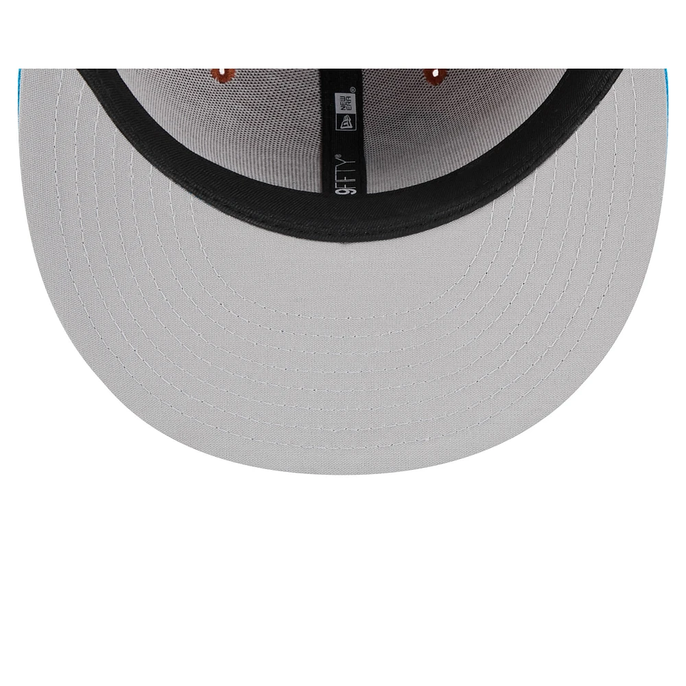 Casquette ajustée 59FIFTY pour homme New Era Brown Amarillo Sod Poodles Theme Nights