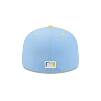 Men's New Era  Light Blue Amarillo Sod Poodles Theme Nights 59FIFTY Fitted Hat