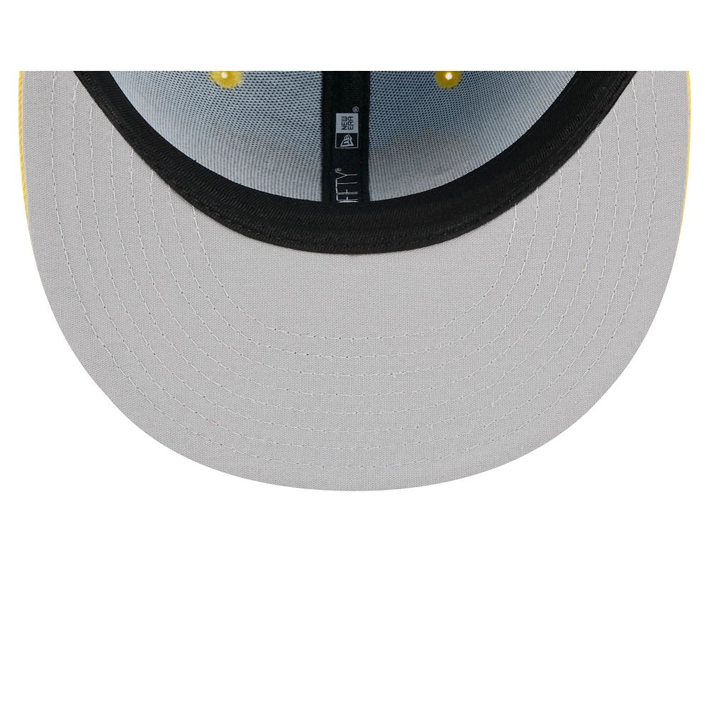 Men's New Era  Light Blue Amarillo Sod Poodles Theme Nights 59FIFTY Fitted Hat