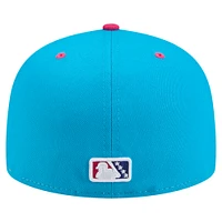 Men's New Era White Amarillo Sod Poodles Copa de la Diversión 59FIFTY Fitted Hat