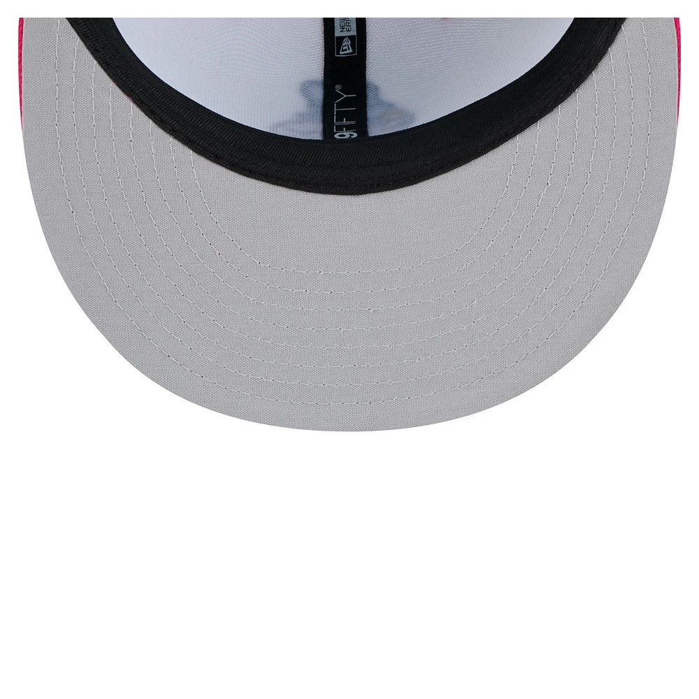 Men's New Era White Amarillo Sod Poodles Copa de la Diversión 59FIFTY Fitted Hat