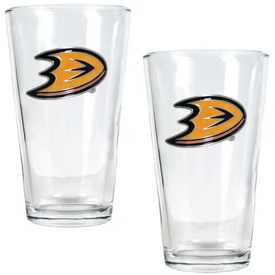 Anaheim Ducks 16oz. Pint Glass Set