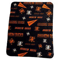 Couverture polaire classique Anaheim Ducks 50" x 60"