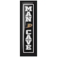 Anaheim Ducks - Enseigne encadrée Man Cave 6'' x 22''