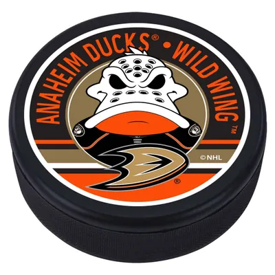 Anaheim Ducks Mascot Hockey Puck