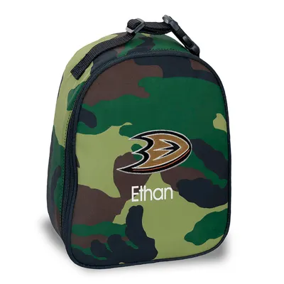 Anaheim Ducks Personalized Camouflage Insulated Bag