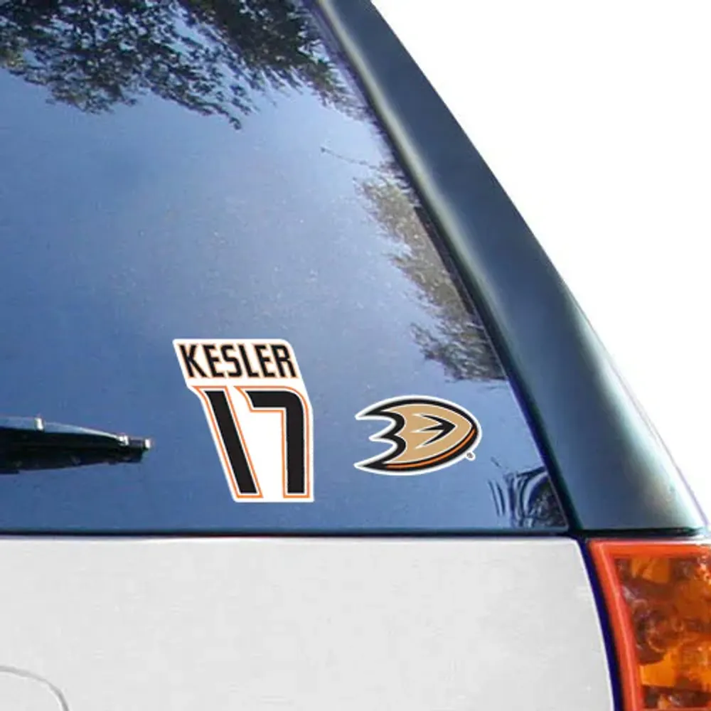 Anaheim Ducks Ryan Kesler WinCraft 4" x 8" Perfect Cut Color Player Decal