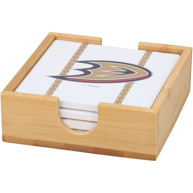 Ensemble de sous-verres uniformes de l'équipe Anaheim Ducks