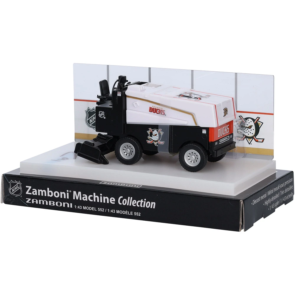 Leo Carlsson Anaheim Ducks Autographed 1:43 Scale Die-Cast Zamboni