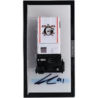 Leo Carlsson Anaheim Ducks Autographed 1:43 Scale Die-Cast Zamboni