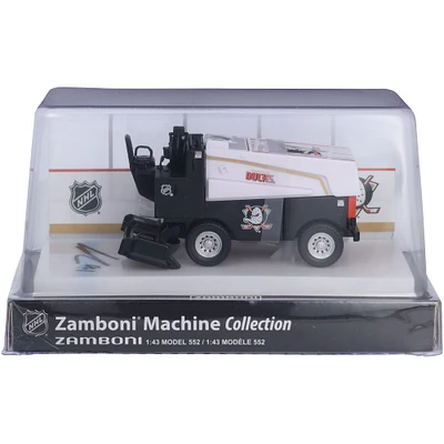 Leo Carlsson Anaheim Ducks Autographed 1:43 Scale Die-Cast Zamboni